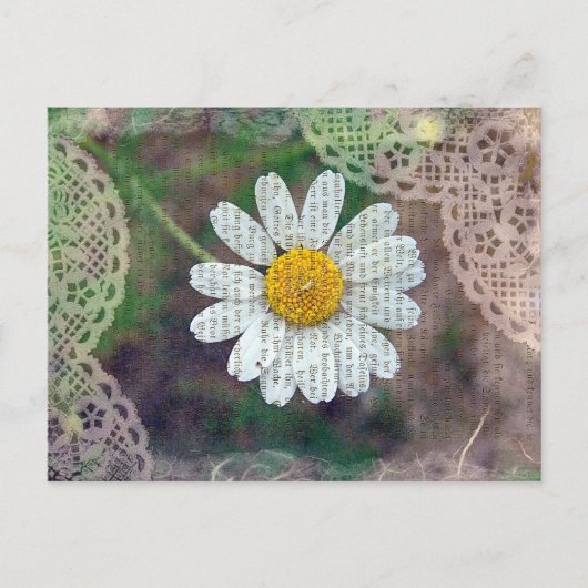 Hübsch als Daisy Postkarte (Vorderseite)