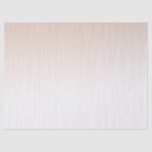 Hübsch als Peach Ombre Seidenpapier (Vorderseite)