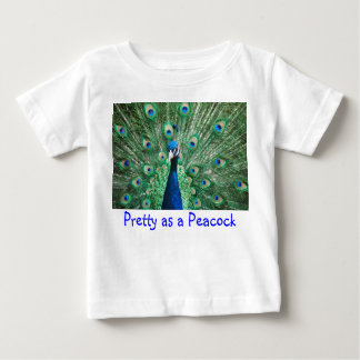 Hübsch als Pfau Baby T-shirt