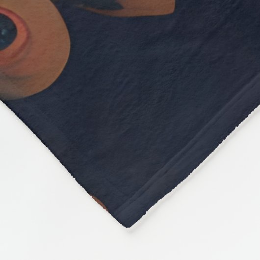 Hübsch als Pfauenpfau Fleecedecke (Ecke)