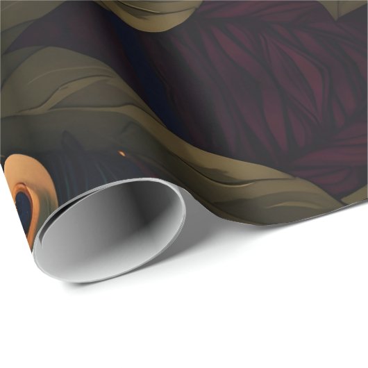 Hübsch als Pfauenpfau Geschenkpapier (Rolleneckpunkt)