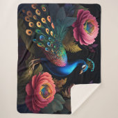 Hübsch als Pfauenpfau Sherpadecke (Vorderseite)