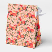 "Hübsch als Pfirsich", Peach Fuzz Geschenkschachtel (Rückseite)