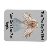 Hübsch Angel Flexible Foto Magnet (Horizontal)