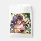 Hübsch Anime Girl Birthday Geschenktütchen (Vorderseite)