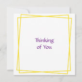 Hübsch Anime Girl | Denken Sie Karte (Rückseite)