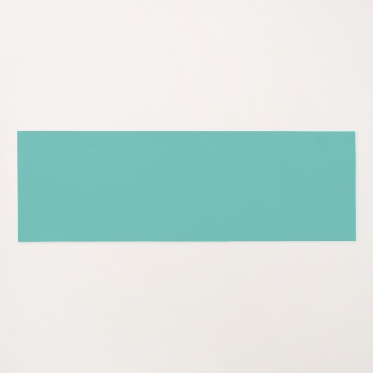Hübsch aquamarin und rosa können Sie Ihren Text un Yogamatte (Rückseite (Horizontal))
