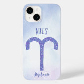 Hübsch Aries Astrologie Signieren Personalisiert L Case-Mate iPhone Hülle (Rückseite)