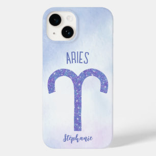 Hübsch Aries Astrologie Signieren Personalisiert L Case-Mate iPhone 14 Hülle