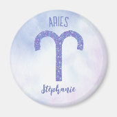 Hübsch Aries Astrologie Signieren Personalisiert L Magnet (Vorne)