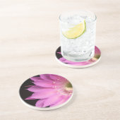 Hübsch auf der rosa Piazza Getränkeuntersetzer (Seite)