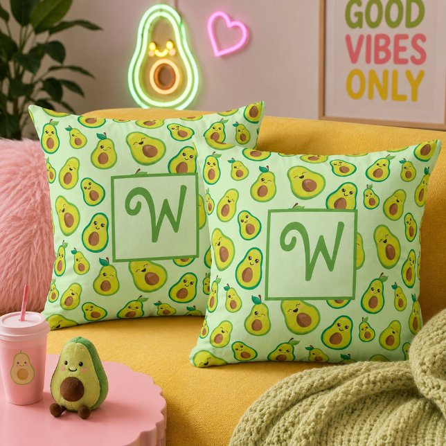 Hübsch Avocado Green Throw Kissen (Von Creator hochgeladen)