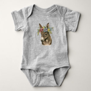 Hübsch Baby Donkey Baby Bodysuit Strampler