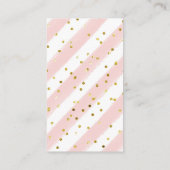 Hübsch Baby Unicorn Diaper Raffle Ticket Einschlie Begleitkarte (Rückseite)