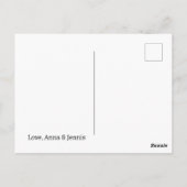 Hübsch bald brauchen wir einen Minibus. Wir ergänz Postkarte (Rückseite)