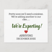 Hübsch bald brauchen wir einen Minibus. Wir ergänz Postkarte (Vorderseite)