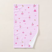 Hübsch Ballerina Badetuch Set (Handtuch)