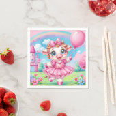 Hübsch Ballerina Cow Serviette (Beispiel)