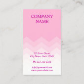 Hübsch Ballerina Dancer Ballett Choreograf Visitenkarte (Rückseite)