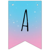 Hübsch Ballerina Girl Geburtstagsparty Wimpelkette (Dritte Fahne)