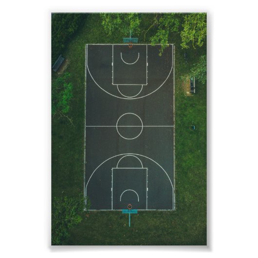 Hübsch Basketball Fotodruck (Vorne)