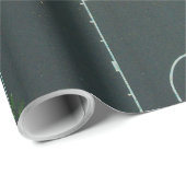 Hübsch Basketball Geschenkpapier (Rolleneckpunkt)