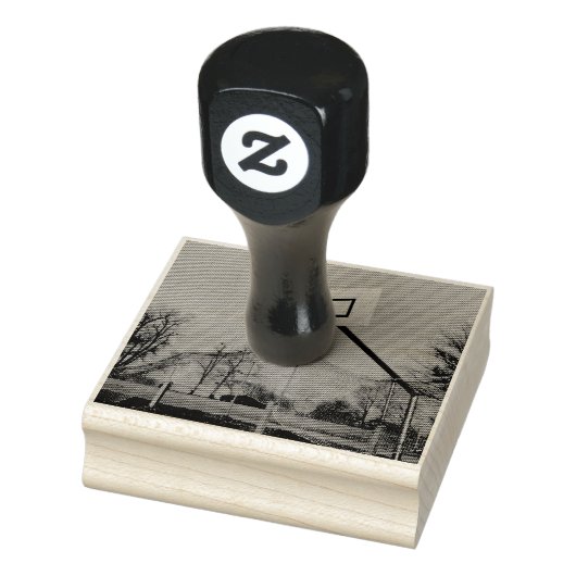 Hübsch Basketball Gummistempel (Stempel)