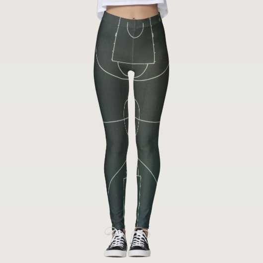 Hübsch Basketball Leggings (Vorderseite)