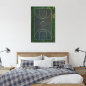 Hübsch Basketball Leinwanddruck (Insitu (Schlafzimmer))
