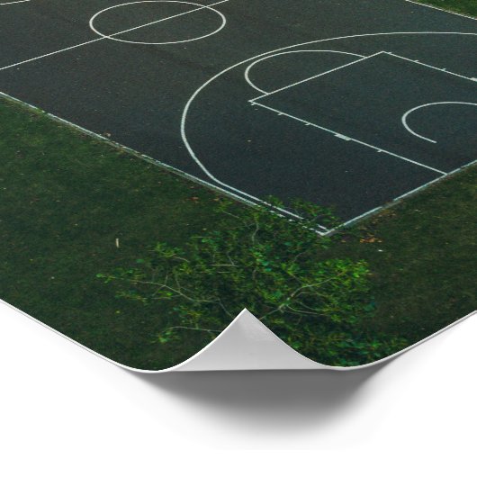 Hübsch Basketball Poster (Ecke)