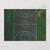 Hübsch Basketball Postkarte (Vorderseite)