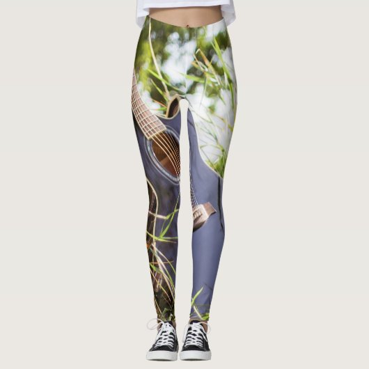 Hübsch Bass Guitar Leggings (Vorderseite)