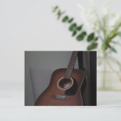 Hübsch Bass Guitar Postkarte (Stehend Vorderseite)