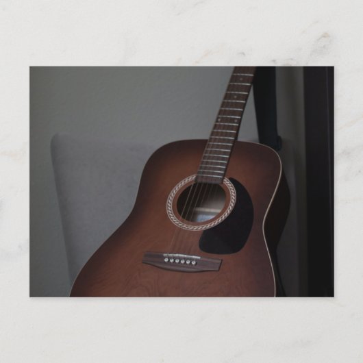 Hübsch Bass Guitar Postkarte (Vorderseite)