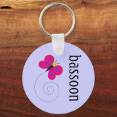 Hübsch Bassoon Schlüsselanhänger (Vorderseite)