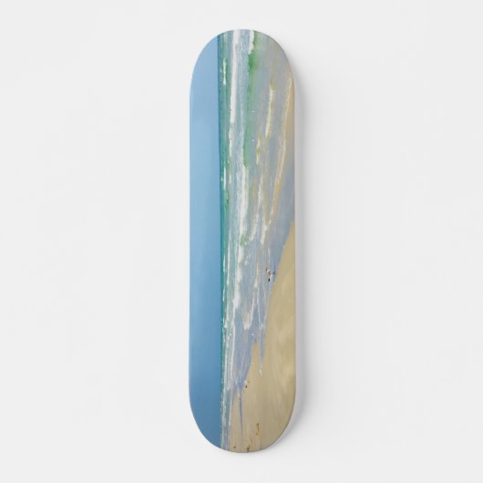 Hübsch Beach Foto Custom Seashore Sandpiper Skateboard (Vorne)