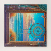 Hübsch Beachy Themed Dreamcatcher Puzzle (Horizontal)