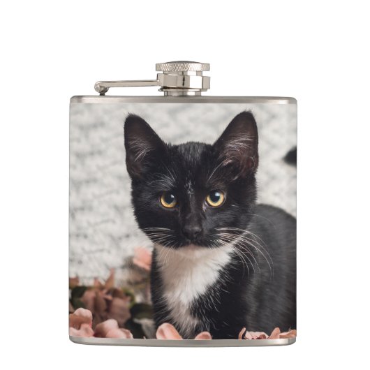 Hübsch-Bella-Rose Flachmann (Vorderseite)