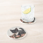 Hübsch-Bella-Rose Getränkeuntersetzer (Seite)