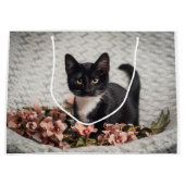 Hübsch-Bella-Rose Große Geschenktüte (Vorderseite)