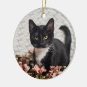 Hübsch-Bella-Rose Keramik Ornament (Links)