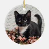 Hübsch-Bella-Rose Keramik Ornament (Hinten)