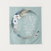 Hübsch bin ich dein Mond Rumi Wandteppich (Vorderseite)