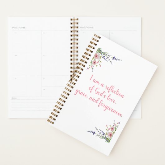 Hübsch bin ich ein Spiegelbild Gottes Christlich Planer (Anzeige)