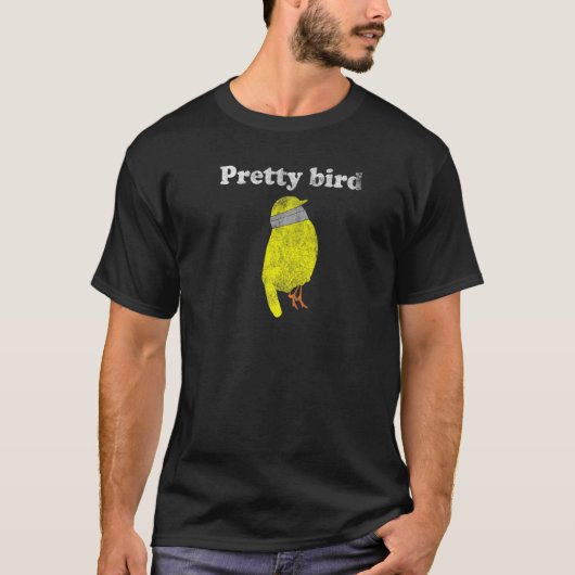 Hübsch Bird Niedlich Dumb T-Shirt (Vorderseite)