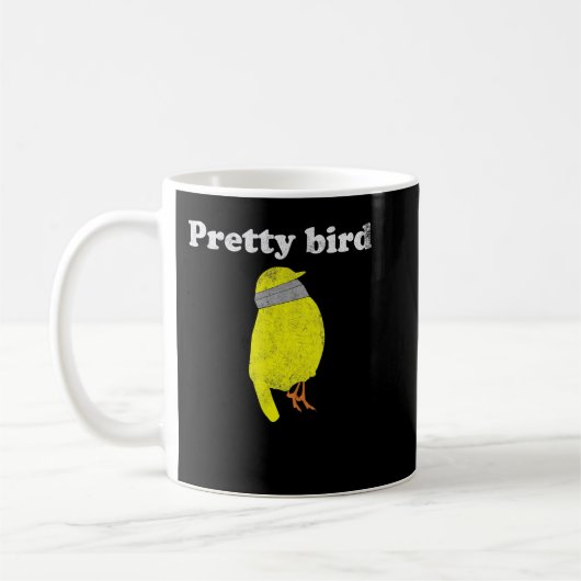 Hübsch Bird niedlich-Dumme Kaffeetasse (Links)