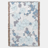 Hübsch Blau Decke (Vorderseite Vertikal)