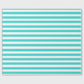 Hübsch Blau Gestreift Geschenkpapier (Flach)