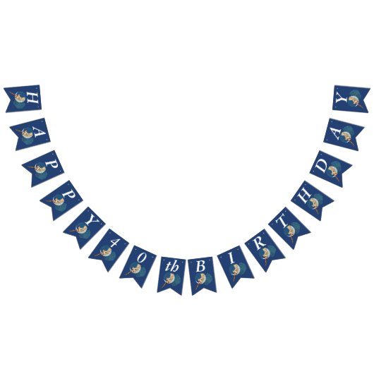 Hübsch Blond Birthday Faion Moon Silk Strumpf Wimpelkette (Alle)