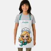 Hübsch Blonde Mermaid Koch personalisieren Schürze (Insitu)